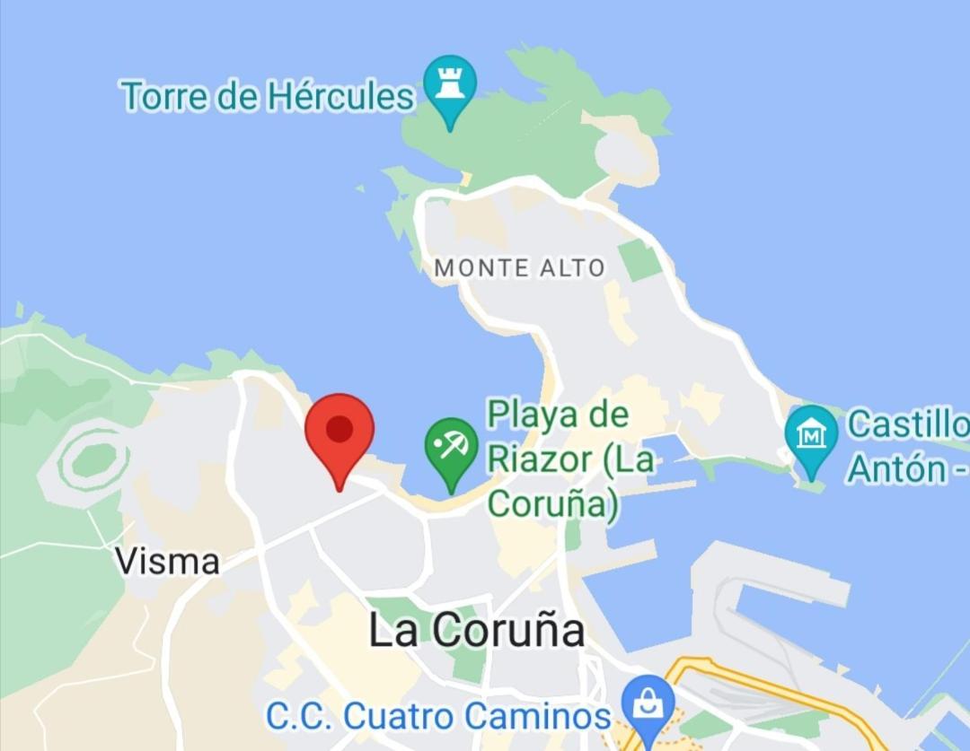 Apartamento Costa Riazor Coruna Apartment A Coruna Bagian luar foto