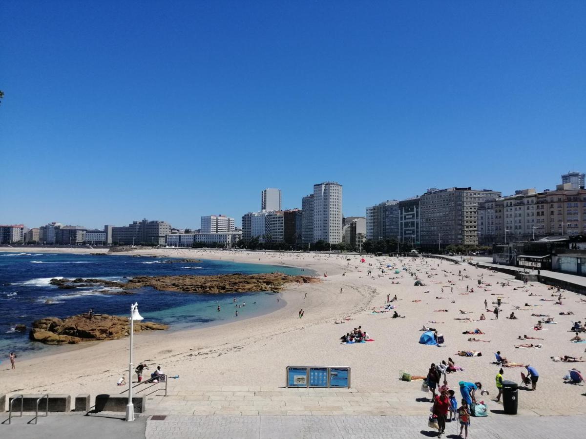 Apartamento Costa Riazor Coruna Apartment A Coruna Bagian luar foto
